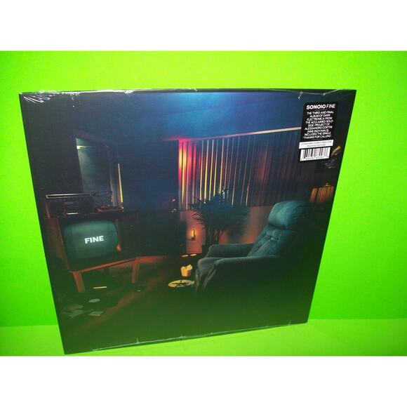 SONOIO ‎Fine Vinyl LP Record LIMITED Edition 100 YELLOW Color Nine Inch Nails - Picture 1 of 5